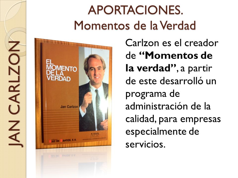 descargar el momento de la verdad jan carlzon